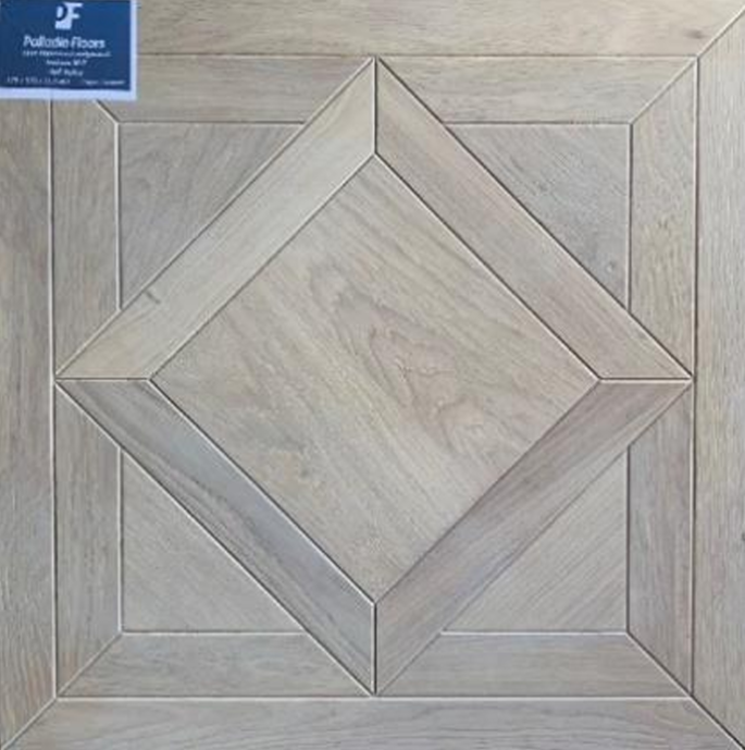 Модульный паркет Palladio Floors Дуб селект, модель М-7, 570х570х15,5 мм, цвет Valley, лак